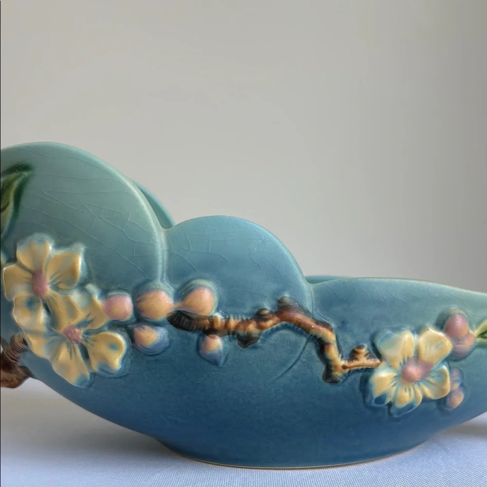 Blue Apple Blossom Bowl - Picture 9 of 12